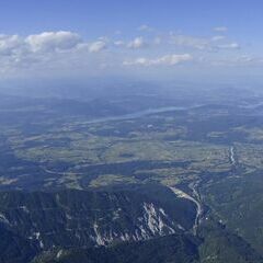 Flugwegposition um 14:26:50: Aufgenommen in der Nähe von Gemeinde Dölsach, Österreich in 3157 Meter